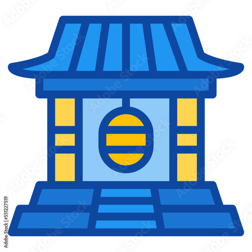 shrine two tone icon