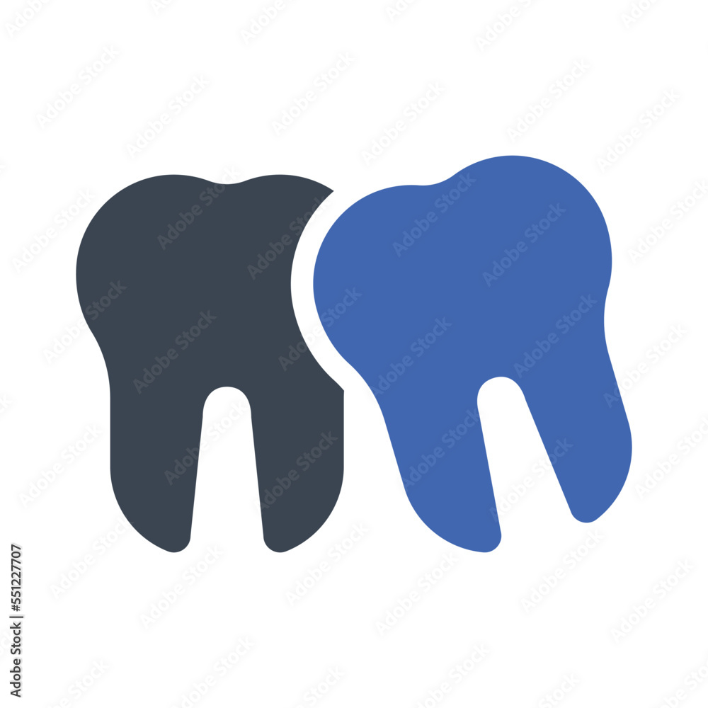 Loose tooth icon Loose tooth icon