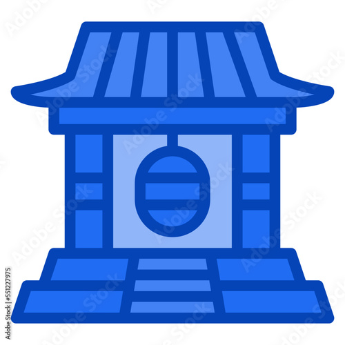 shrine blue icon