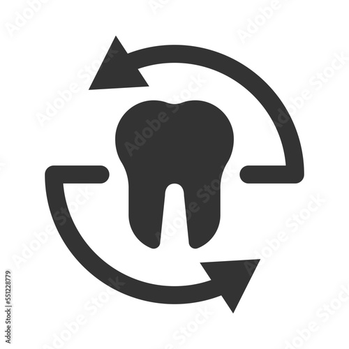 Tooth recheck icon photo