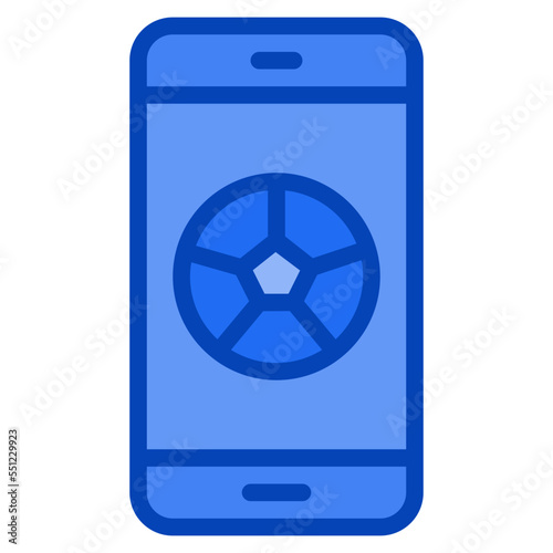 app blue icon