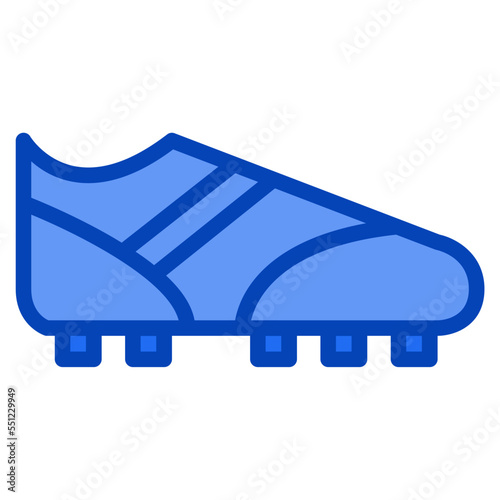 football shoes blue icon