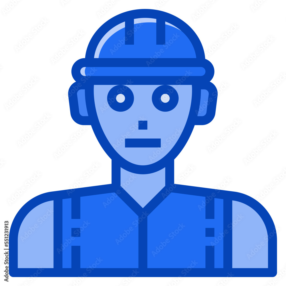engineer blue icon engineer blue icon