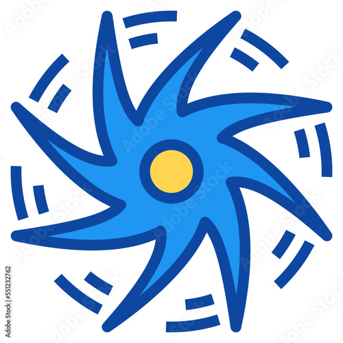 whirlwind two tone icon