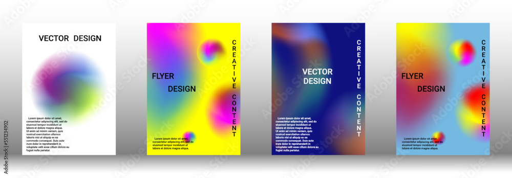Artistic covers design. Creative fluid colors backgrounds. Set of abstract covers Artistic covers design. Creative fluid colors backgrounds. Set of abstract covers