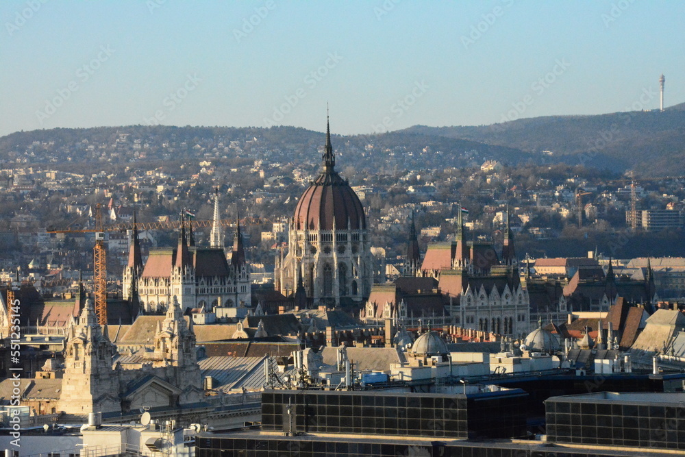 Fototapeta premium hungarian parliament city