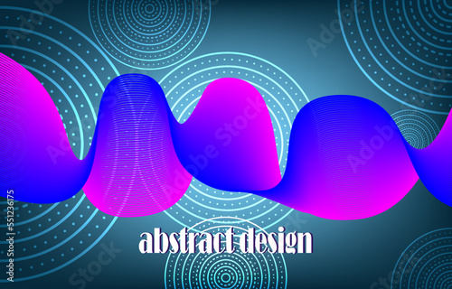 pink blue green blend  background