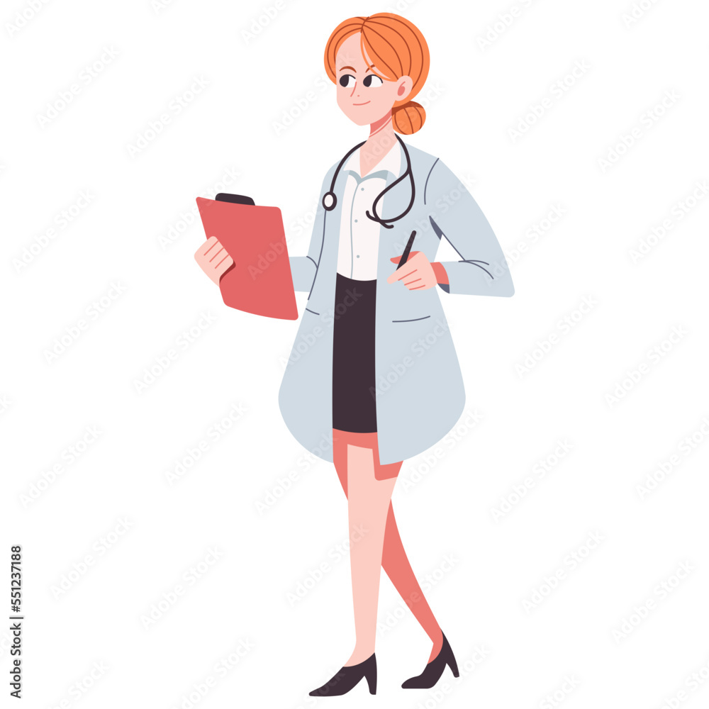 Female doctor note report Female doctor note report