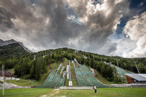 Ski jumping arena Planica