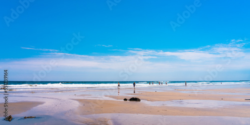 Atlantic Ocean beach in Hampton Beach. In 2011, it was named one of the four 