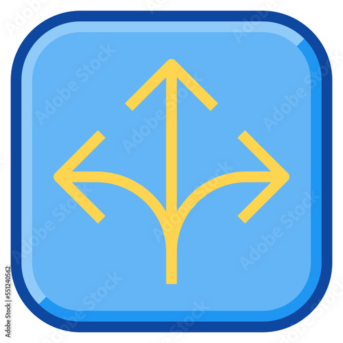 junction two tone icon