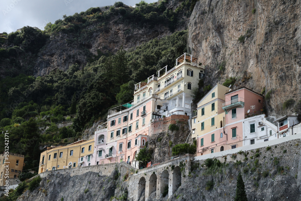 View of Amalfi ancient maritime republic, Italy