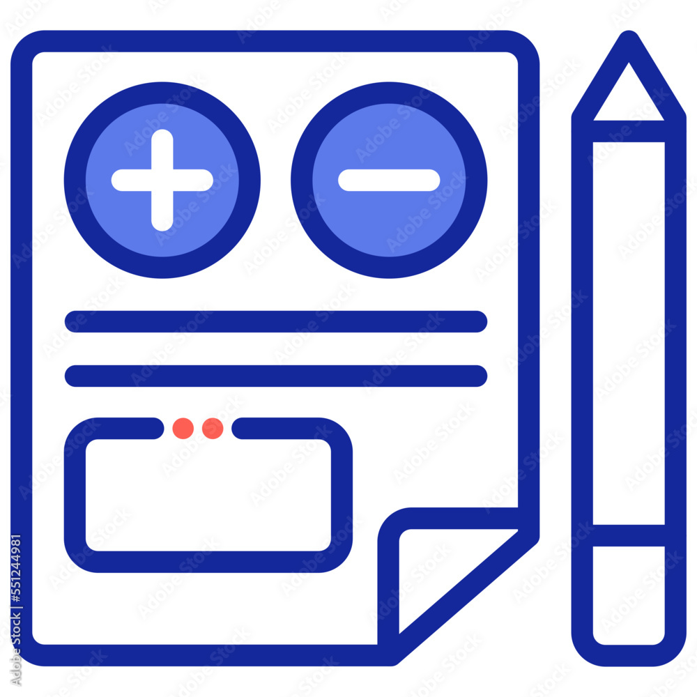 Fototapeta premium advatage document icon