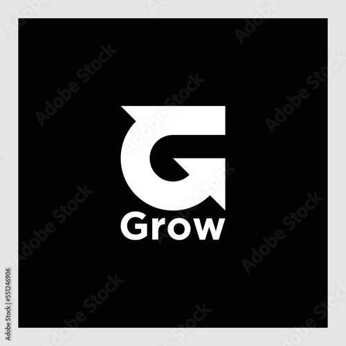 G Letter Arrow Icon Vector Logo Template Illustration Design. Vector EPS 10.