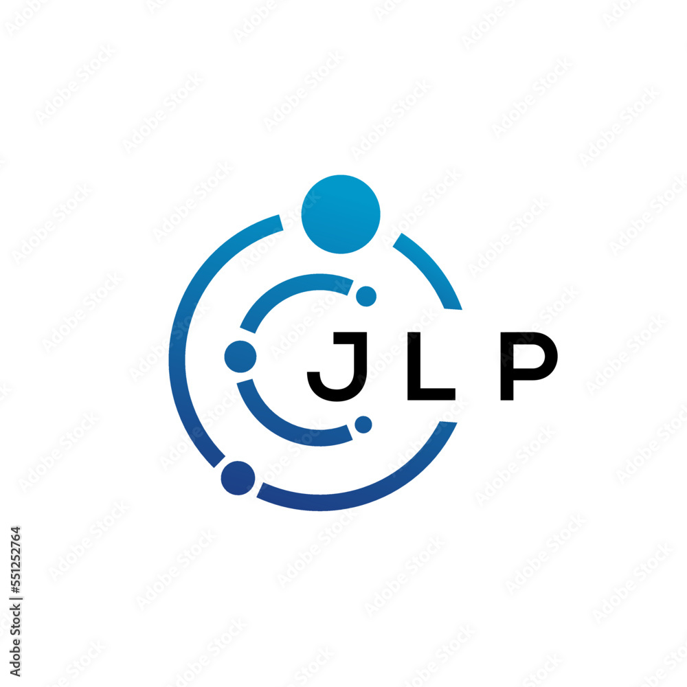 JLP letter technology logo design on white background. JLP creative initials letter IT logo concept. JLP letter design. JLP letter technology logo design on white background. JLP creative initials letter IT logo concept. JLP letter design.