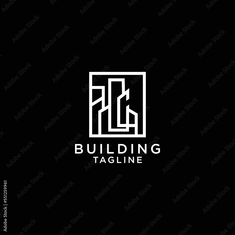 Building logo for construction logo icon design Building logo for construction logo icon design