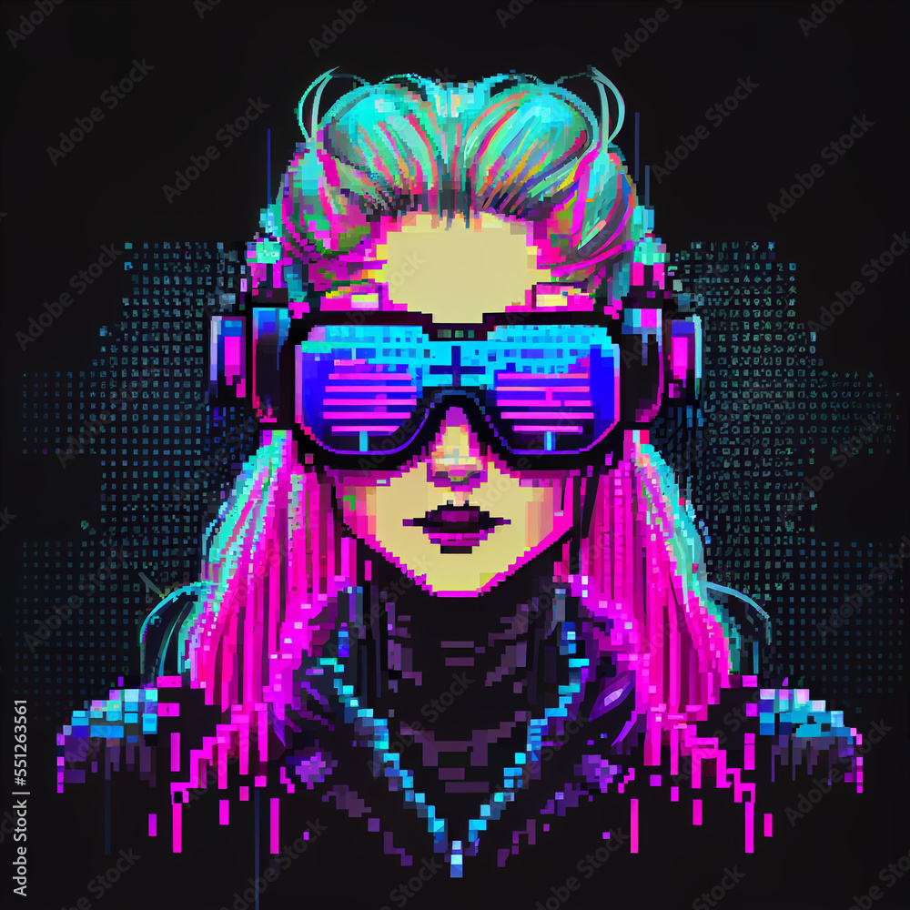 Cyberpunk Pixel Art Cyberpunk Pixel Art
