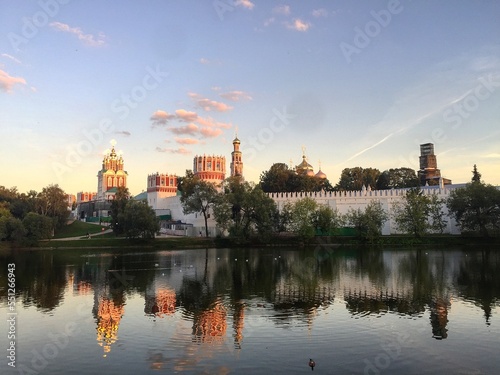 church in the evening