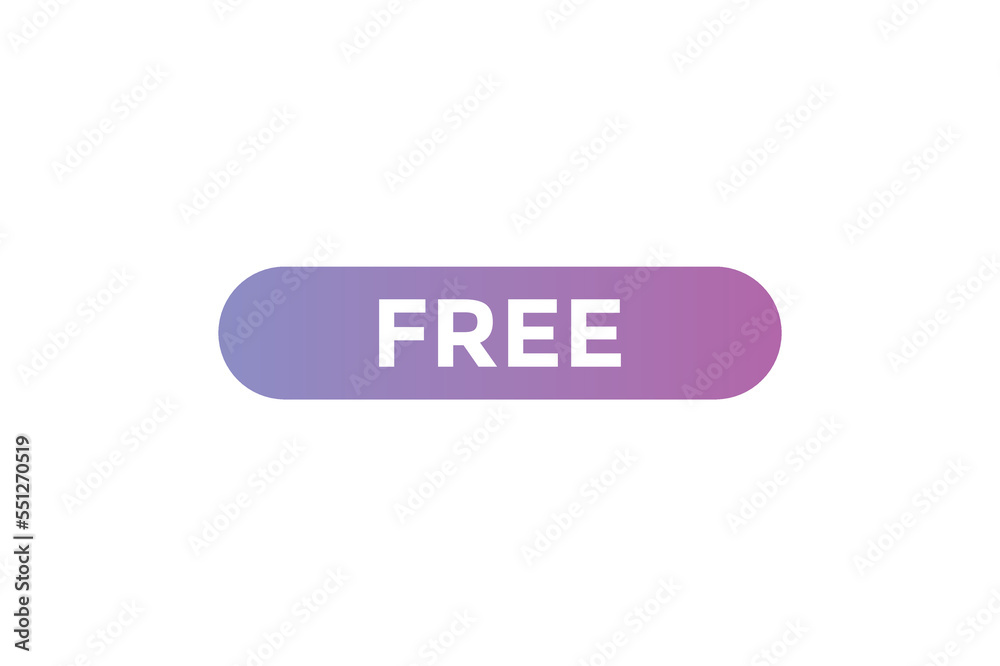 Free button web banner template Vector Illustration
Free button web banner template Vector Illustration