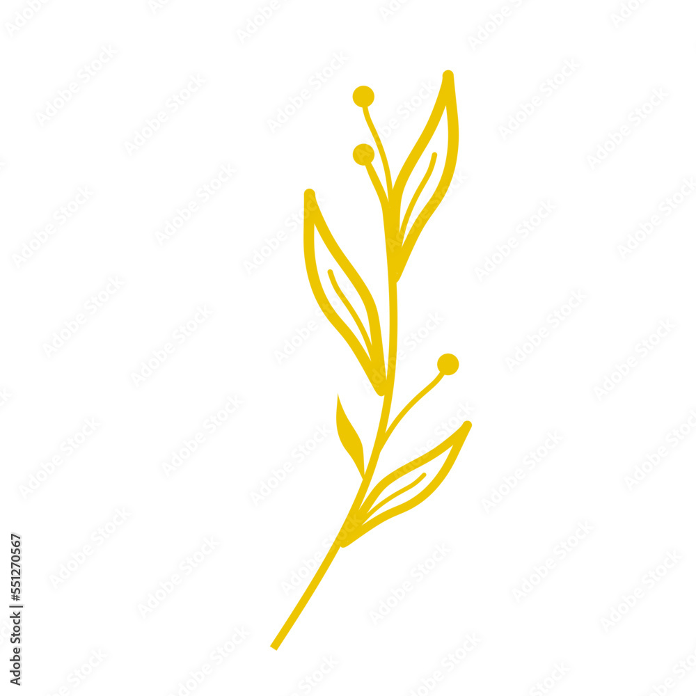 Flat FLoral Illustration