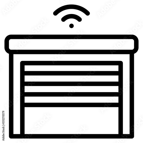 smart garage icon