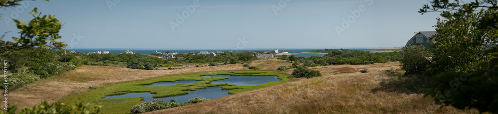 Block Island - Central part of the Island