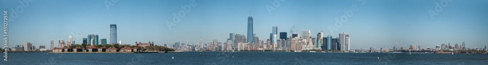 New York City skyline view 