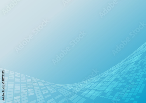fond de technologie numérique bleu