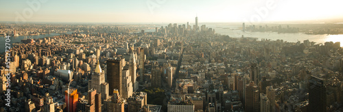 Fototapeta Naklejka Na Ścianę i Meble -  New York City beautifull skyline 