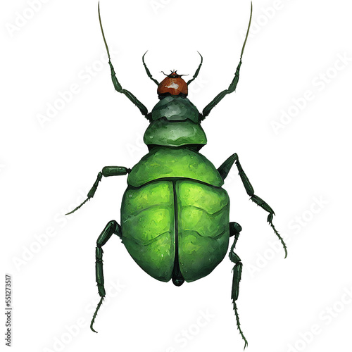  Light Green Chubby Beetle Insect Arthropod Variation 3 Digital Art By Winters860 Isolated, Transparent Background 