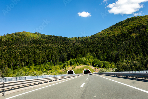 Tunnel in Alps