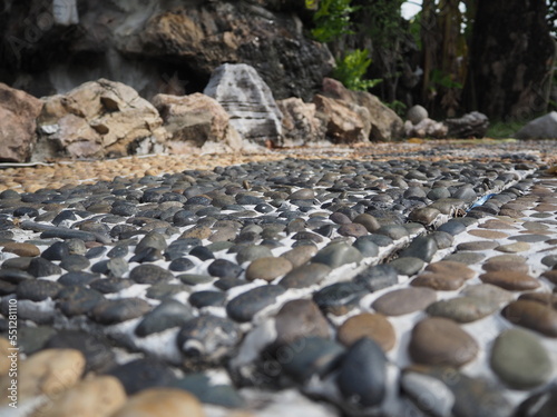 stones in the sand