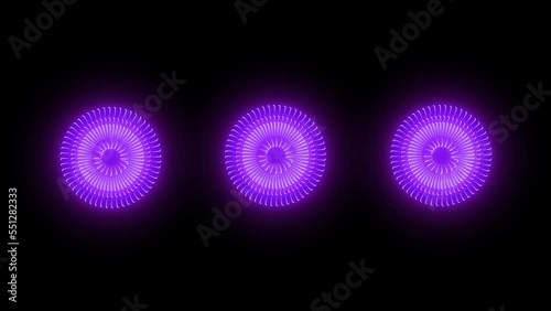 three animation stars fireworks bluer change colors multiple optical illusion christmas motive decoration drawing lines neon glow blur slide black background