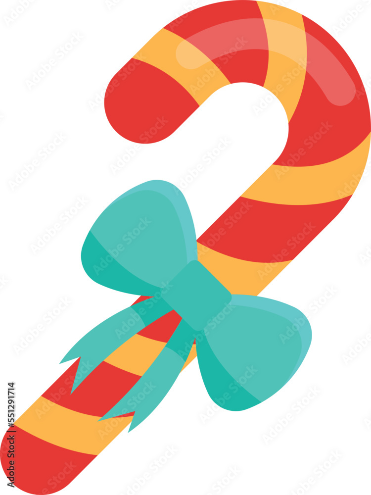 Candy Cane vector simple for christmas event Candy Cane vector simple for christmas event