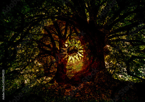 Abstract kaleidoscope background. Beautiful multicolor kaleidoscope texture. Unique kaleidoscope design