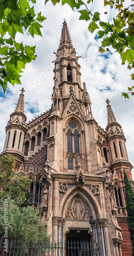 Church of Sant Francesc de Sales, Barcelona, Catalonia, Spain, Europe