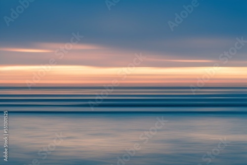sunset over the sea © LikotoArtworks