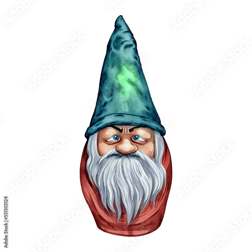  Bored Gnome/Dwarf Fantasy Creature Digital Art By Winters860 Isolated, Transparent Background  photo