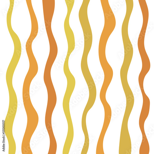 Vector fabric pattern illustration white background abstract unbalance line patterns cute vertical Yellow pastel color different size. Use for party concept illustration wallpaper abstract pattern.