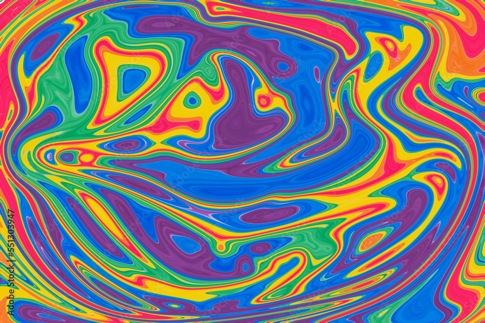 Obraz premium Multicolor abstract background creative fluid futuristic splash