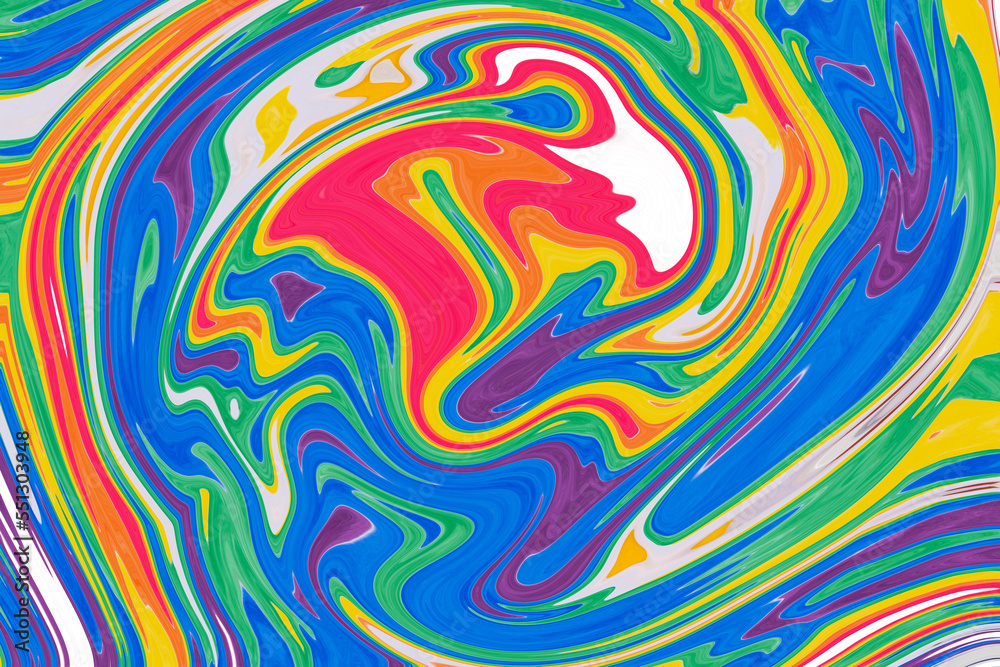 Multicolor abstract background creative fluid futuristic splash