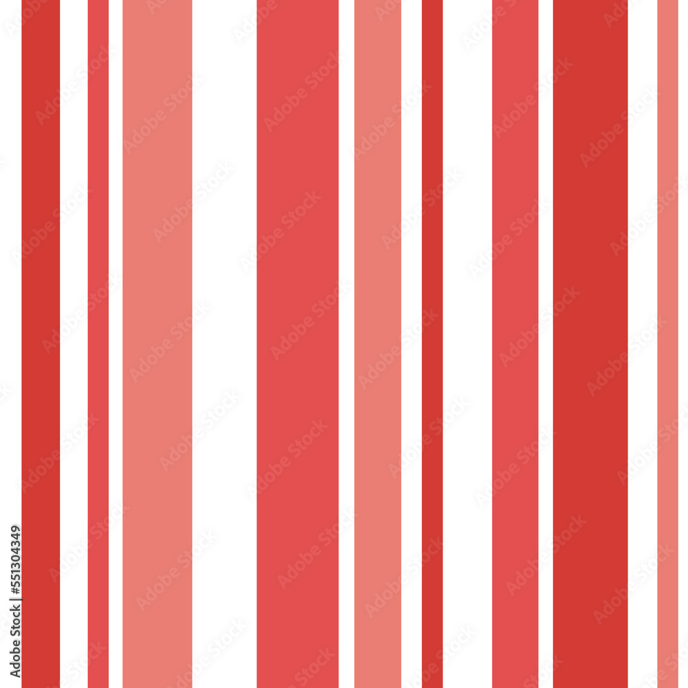Seamless vector white background fabric pattern stripe balance stripe patterns cute vertical red pastel color tone stripes different size symmetric layout fabric pattern illustration. Seamless vector white background fabric pattern stripe balance stripe patterns cute vertical red pastel color tone stripes different size symmetric layout fabric pattern illustration.
