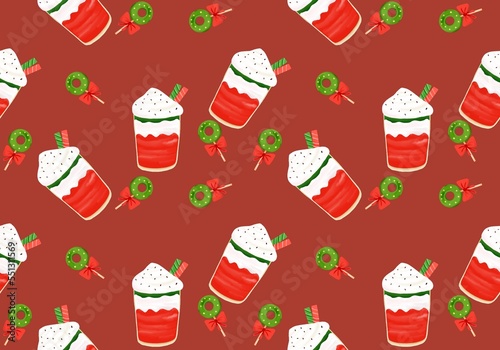 seamless christmas pattern