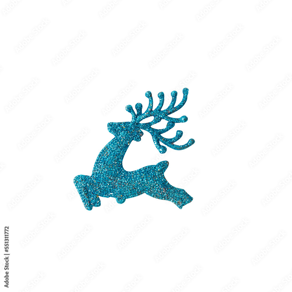 Glitter Reindeer decoration cutout, Png file. Glitter Reindeer decoration cutout, Png file.