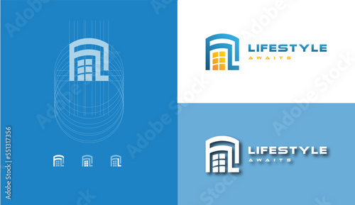 Logo for a Real State Company, FDL