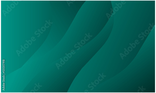 Green abstract wave background for posters, banners, presentations etc