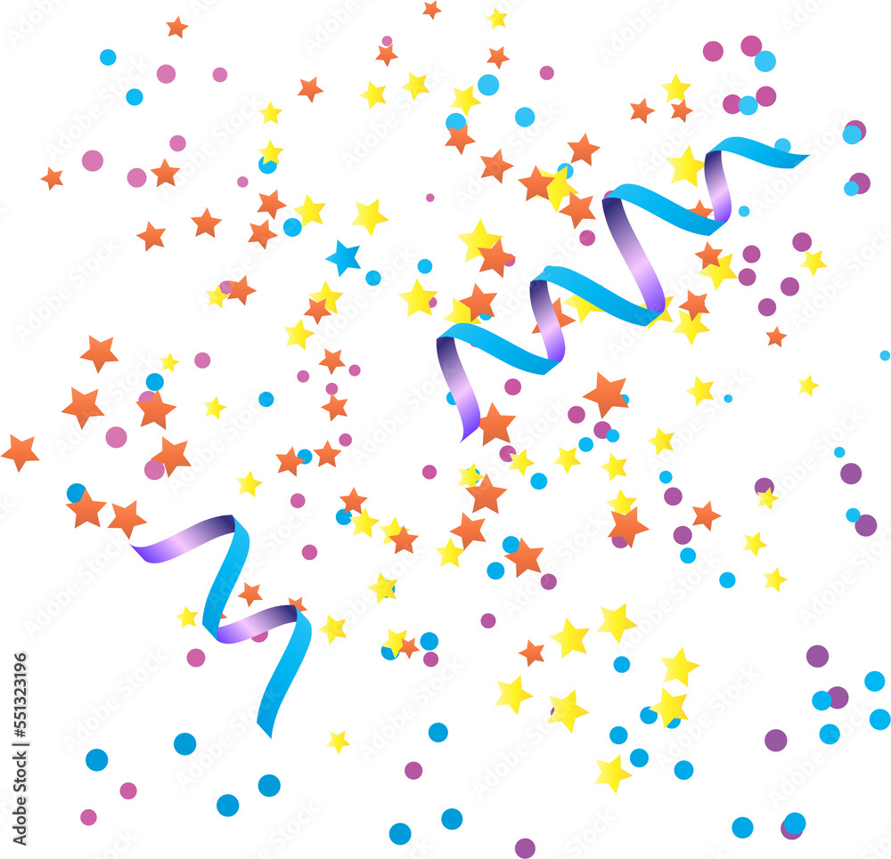 Decoration for birthday or event, seprentine illustration Decoration for birthday or event, seprentine illustration