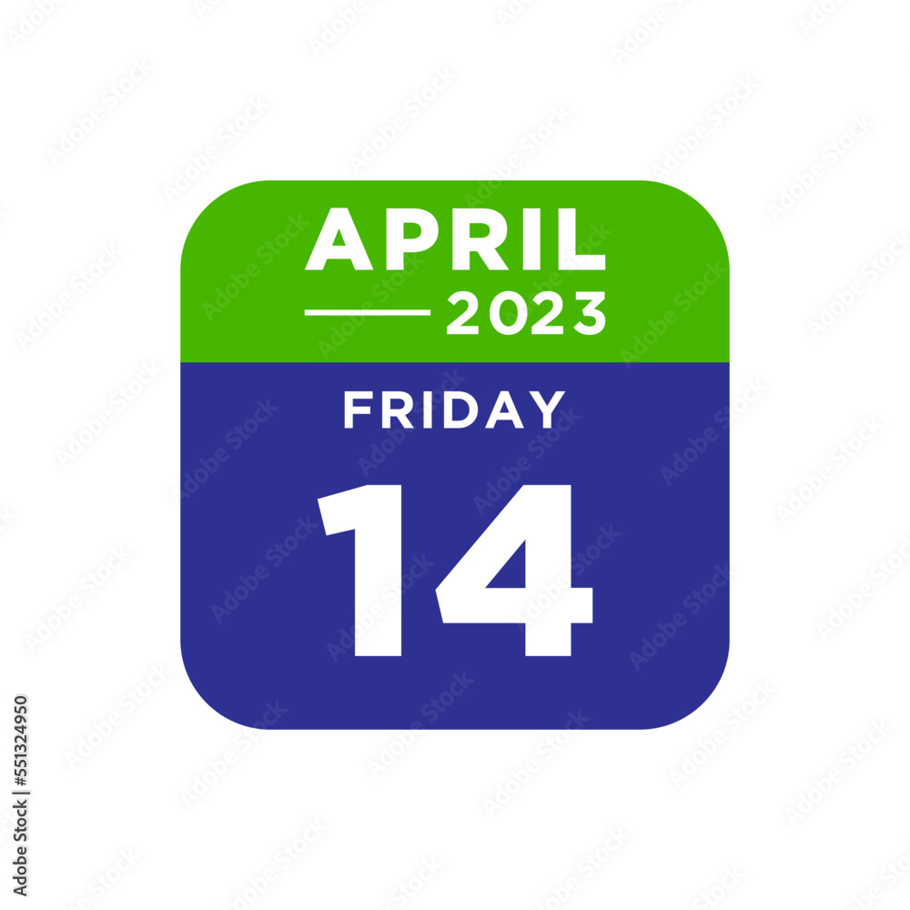 calendar april 2023 in trendy flat style calendar april 2023 in trendy flat style