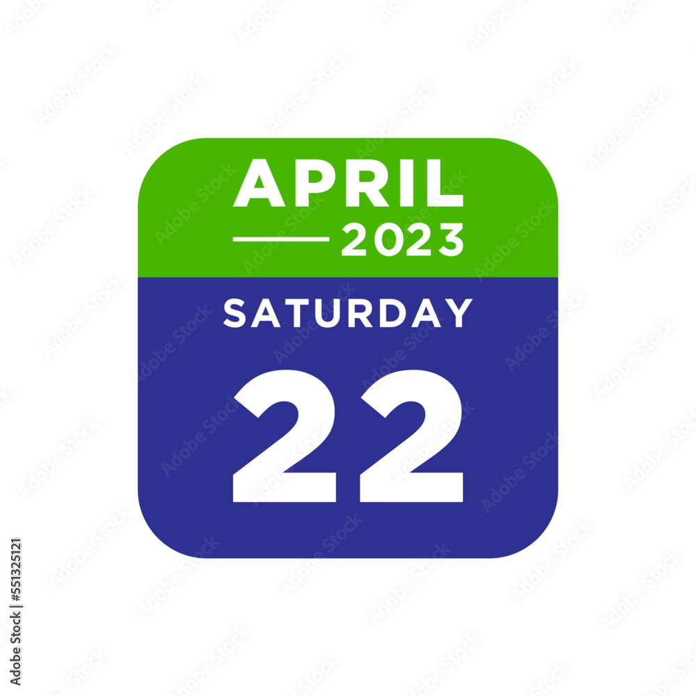 calendar april 2023 in trendy flat style calendar april 2023 in trendy flat style