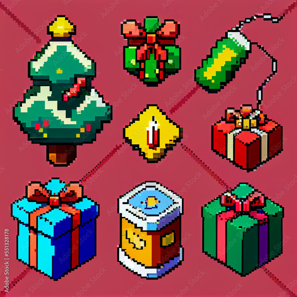 Pixel Art Christmas